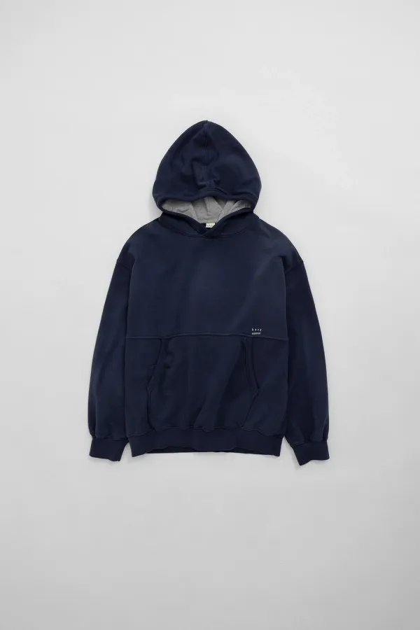 washed hoodie (navy)