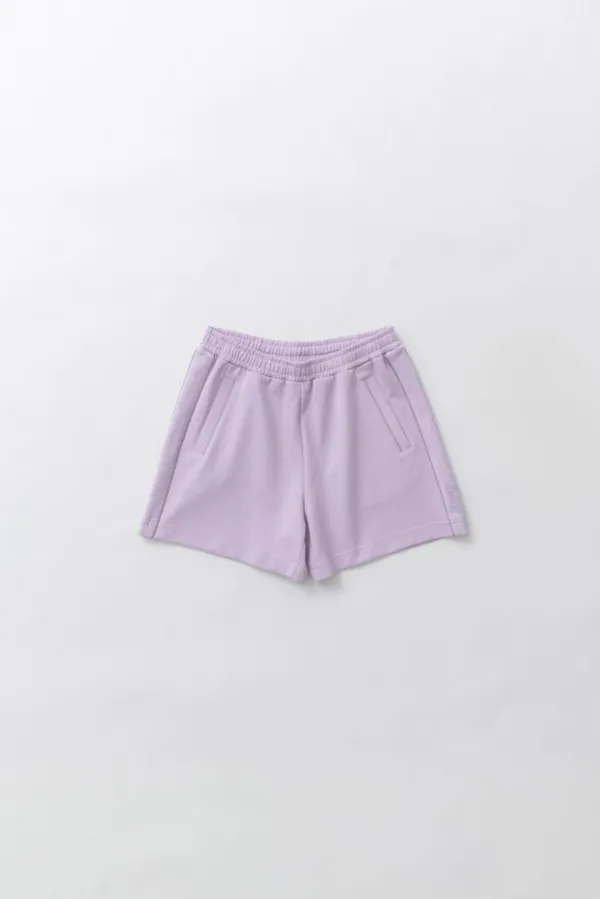 track shorts (lavender)