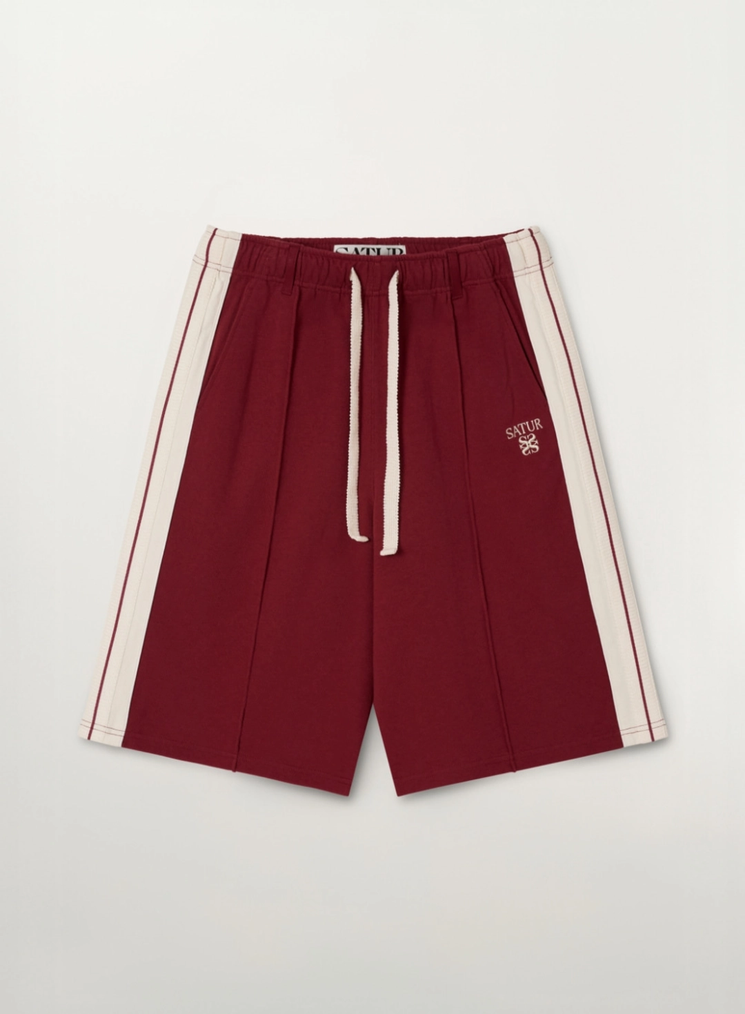 세터 Lawton Lining Track Shorts - Burgundy 상품 이미지 1
