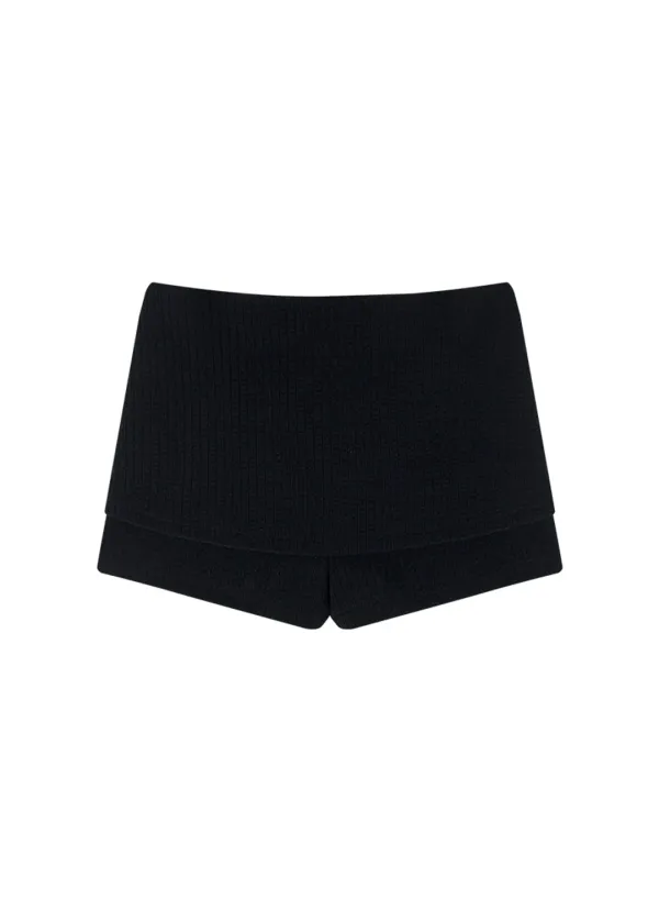 ROMY SKIRT PANTS / BLACK