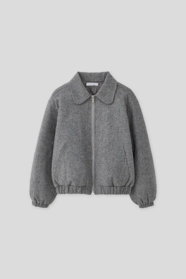T/T Loop wool jumper (melange gray)