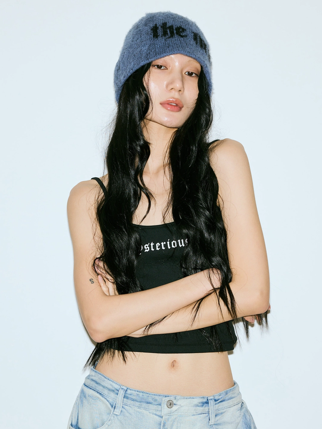 미스테리어스호텔 [6차] MYSTERIOUS BEANIE - BLUE 상품 이미지 1
