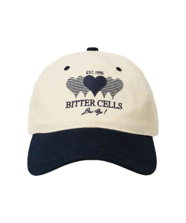 Kitsch Heart Cap-Navy