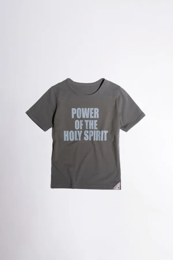 Spirit Baby Tee Charcoal