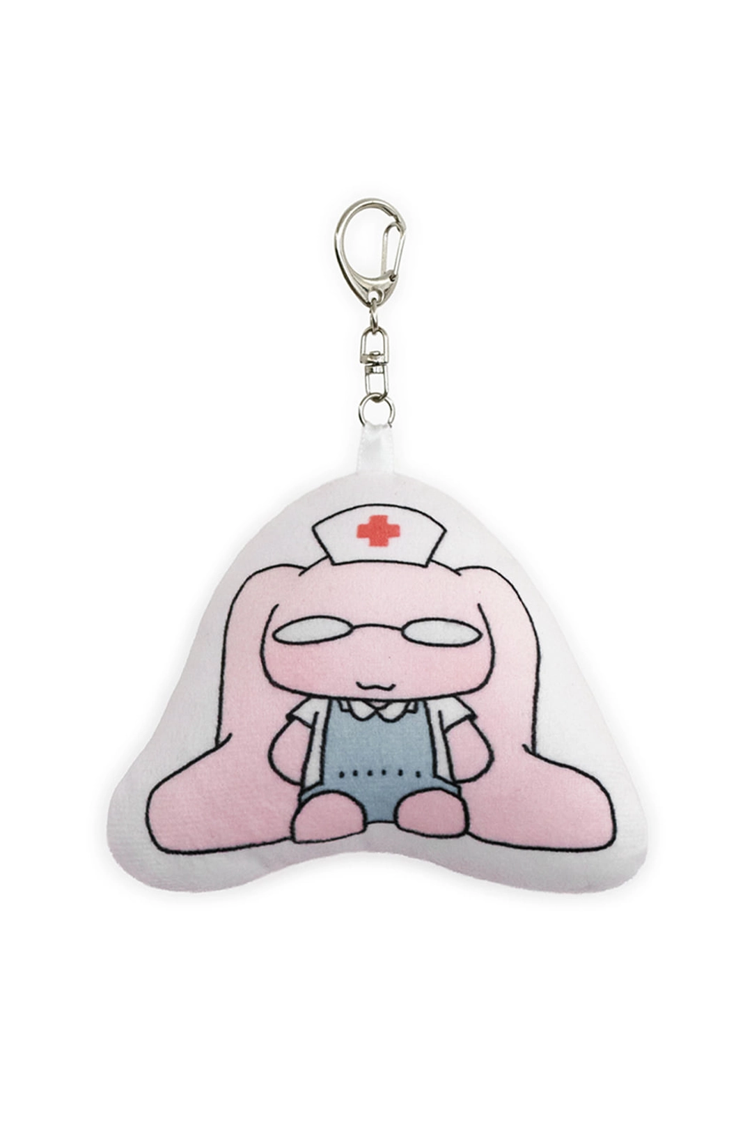 허그유어스킨 HUGYOURSKIN X JUBA cushion key-ring (Nerdy usagi) 상품 이미지 1