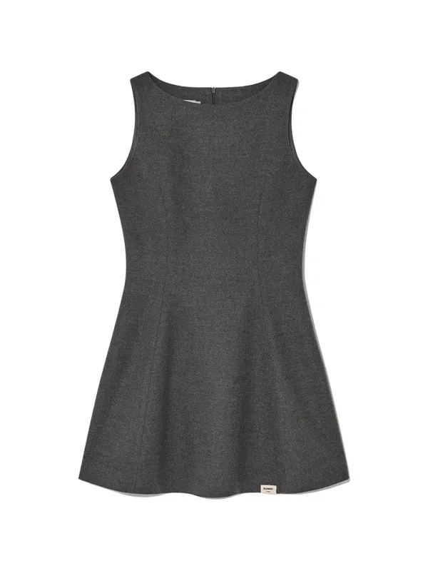 G CHLOE MINI DRESS (DARK GRAY)