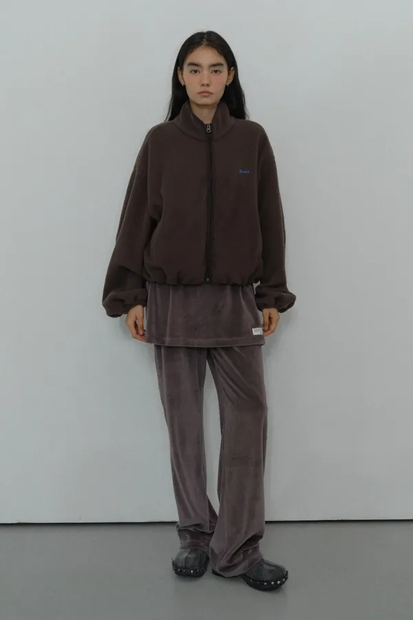 [4차 리오더] [CORE] COZY FIT FLEECE ZIP-UP - BROWN