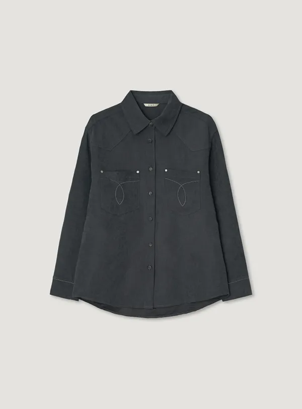 ARIZONA SHIRT_CHARCOAL