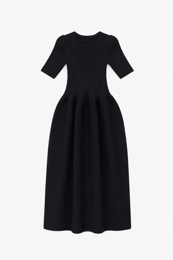 Column Knit Dress