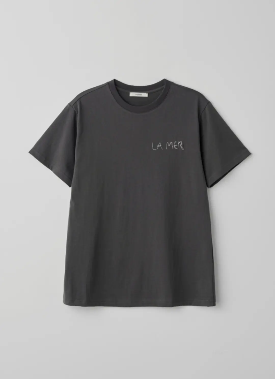블랭크공삼 embroidery boxy t-shirt (charcoal) *6/4 예약발송 상품 이미지 1