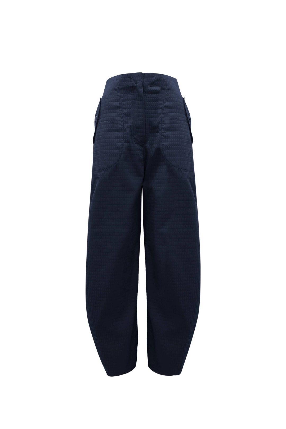 포코포스카 CURVED POCKET PANTS (NAVY) 상품 이미지 1
