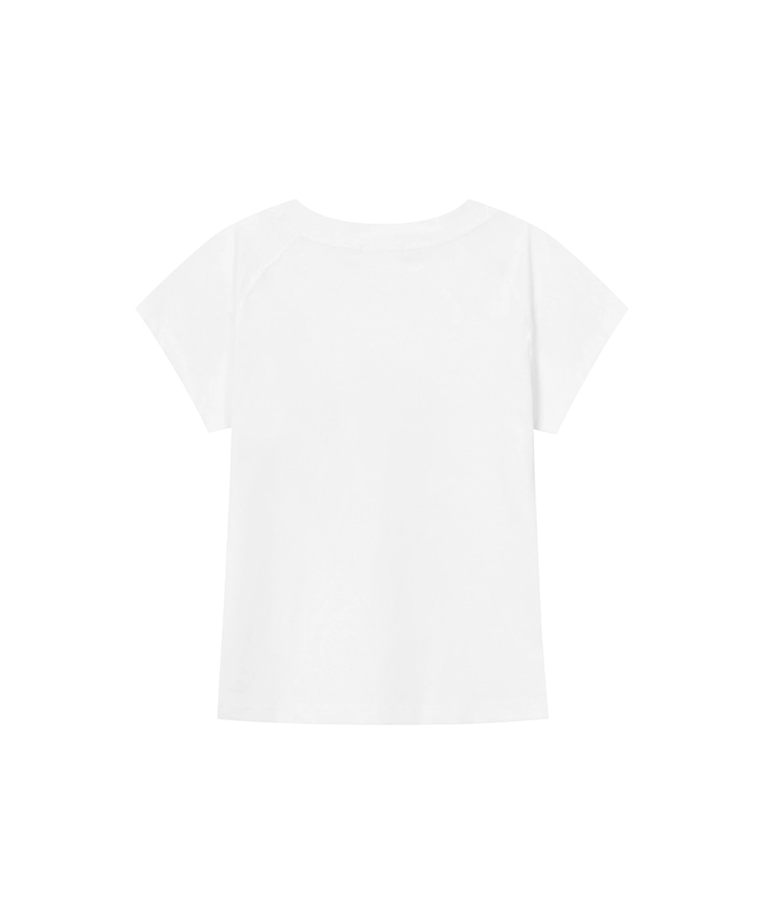 미세키서울 [Hannah X Misekiseoul] Hannah fairy raglan short sleeve WHITE 상품 이미지 2