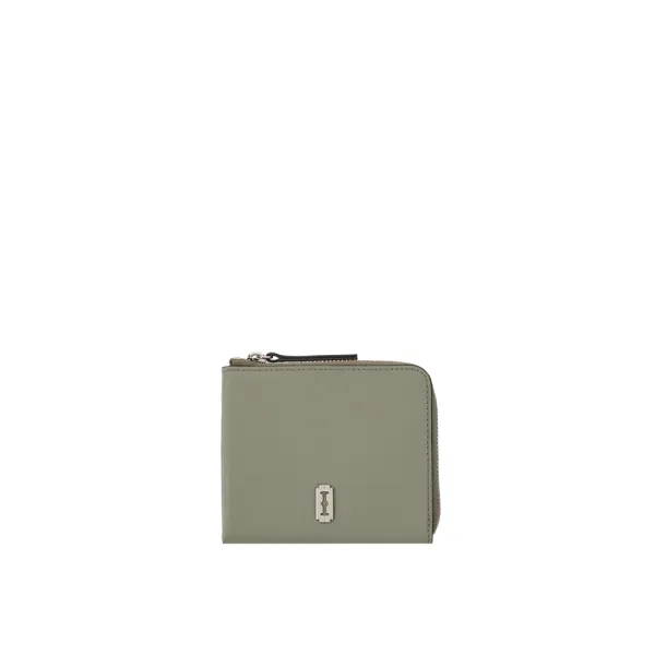 Perfec Slim Zipper Half Wallet (퍼펙 슬림 지퍼 반지갑) Matcha Green