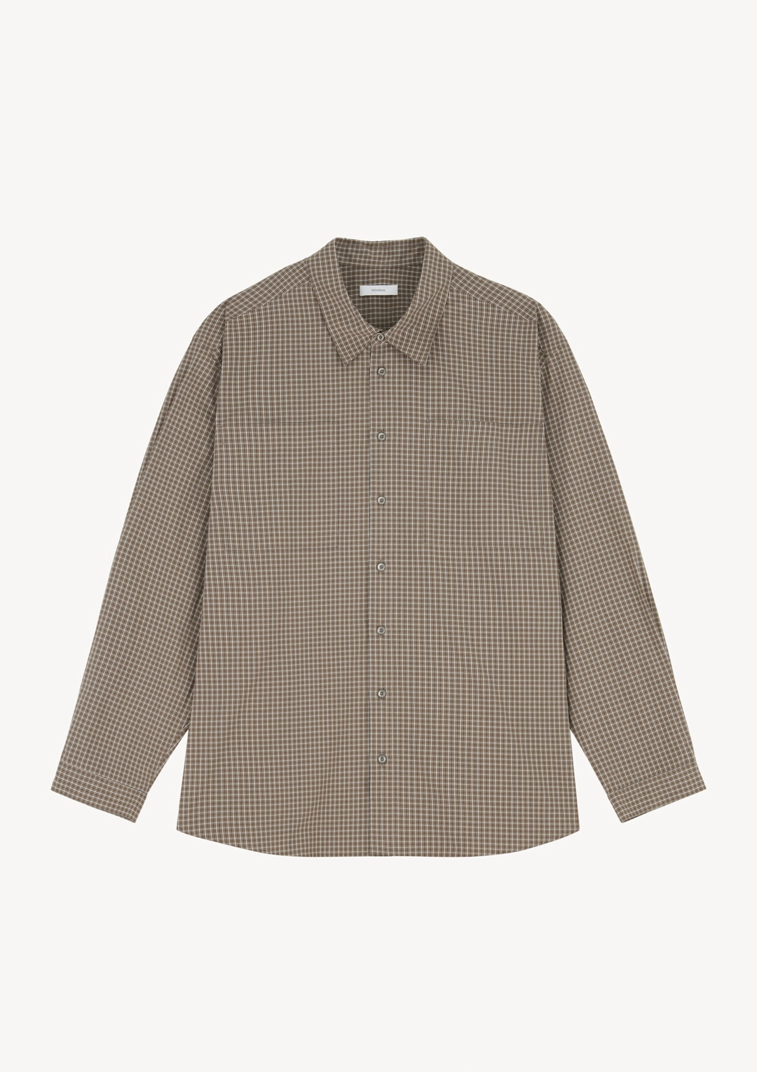 문달 Devon Check Shirt in Brown 상품 이미지 1