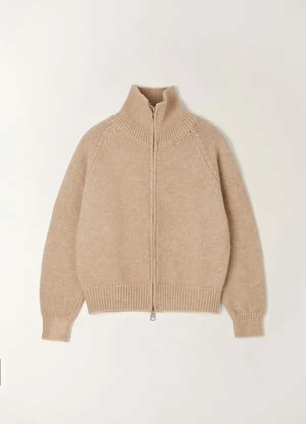 Sage Zip-up Cardigan (4color)