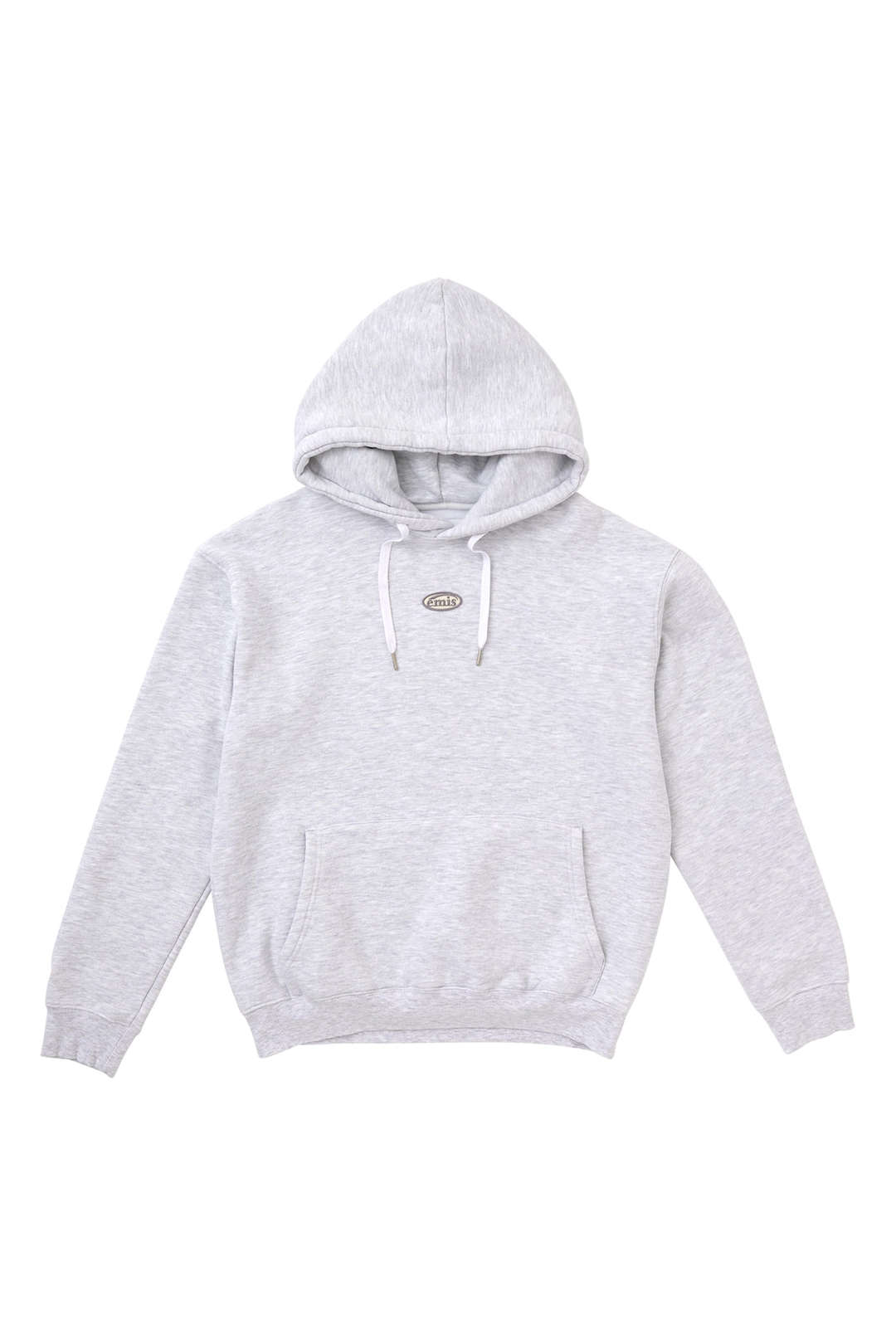 이미스 FOOT PRINT HOODIE-MELANGE GRAY 상품 이미지 1