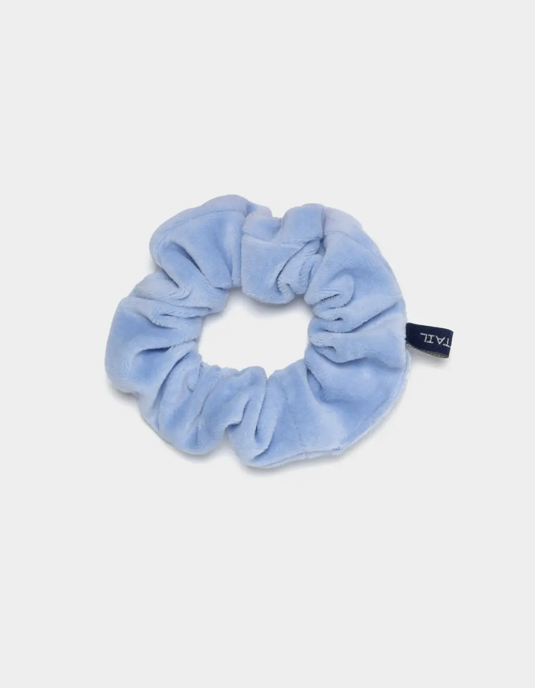 포니테일 Lulu Velour Scrunchie (Pale Blue) 상품 이미지 3