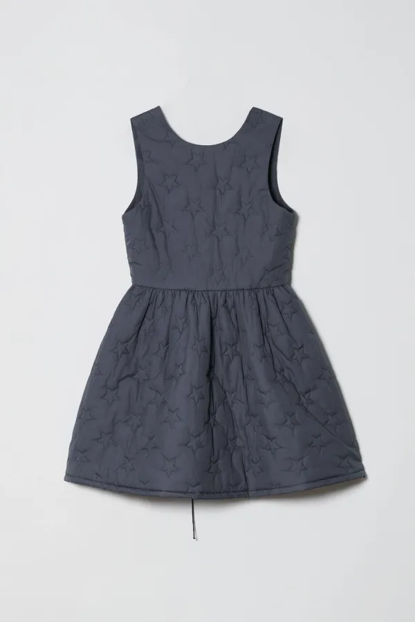 STAR QUILTING DRESS [NAVY]