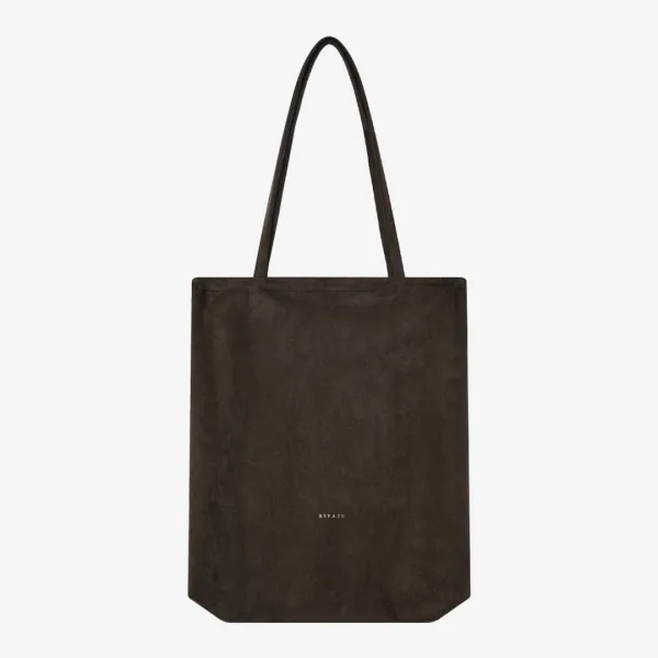 SIAC3146 Lento Suede Bag_Dark brown
