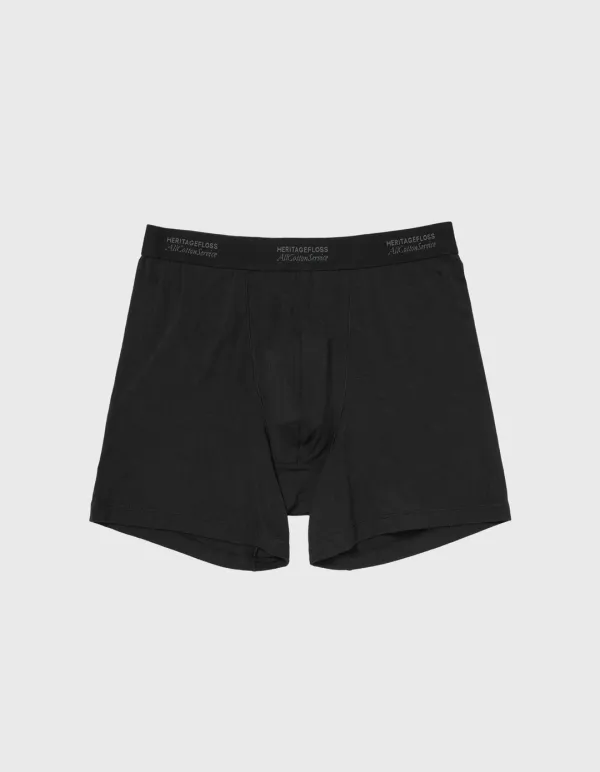 ALLCOTTONSERVICE MODAL BOXER BRIEF (3-PACK) / Black