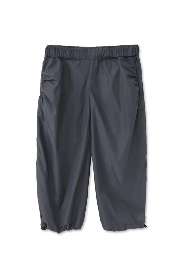 NYLON HALF TRACK PANTS (BLUE GREY)