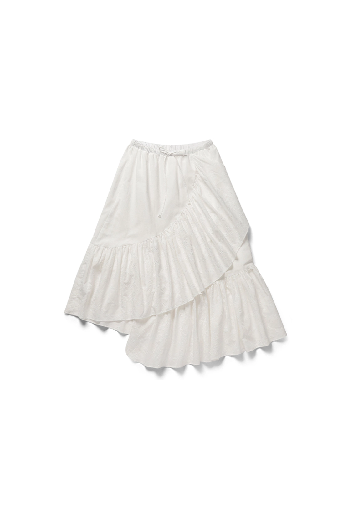 위드아웃썸머 Ruffle long skirt_ivory 상품 이미지 3