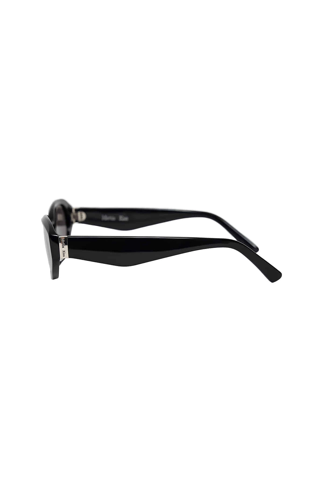 마뗑킴 MATIN BOLD OVAL SUNGLASSES IN BLACK 상품 이미지 3
