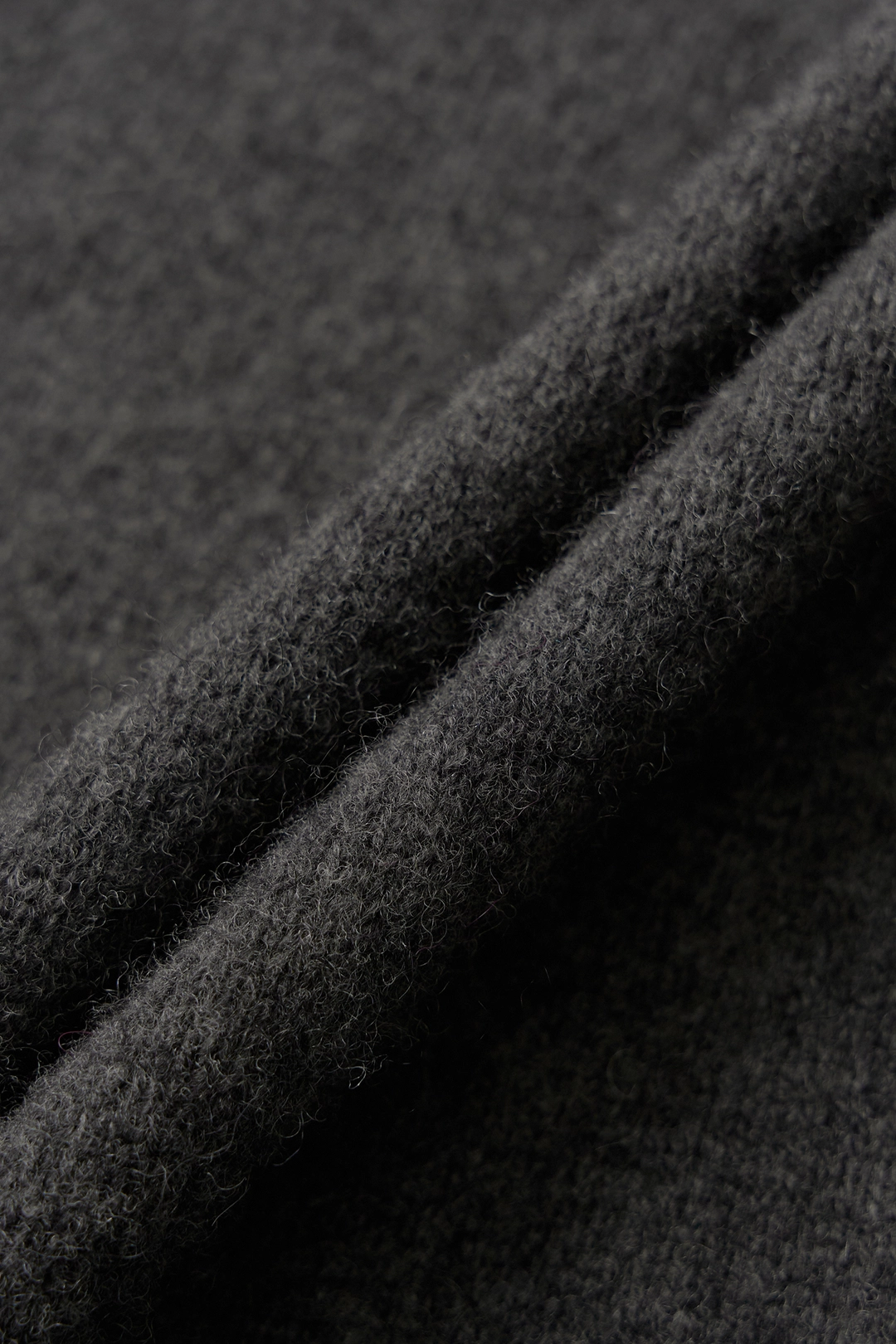 낫띵리튼 2ND / Bisou baby alpaca muffler (Deep charcoal) 상품 이미지 3