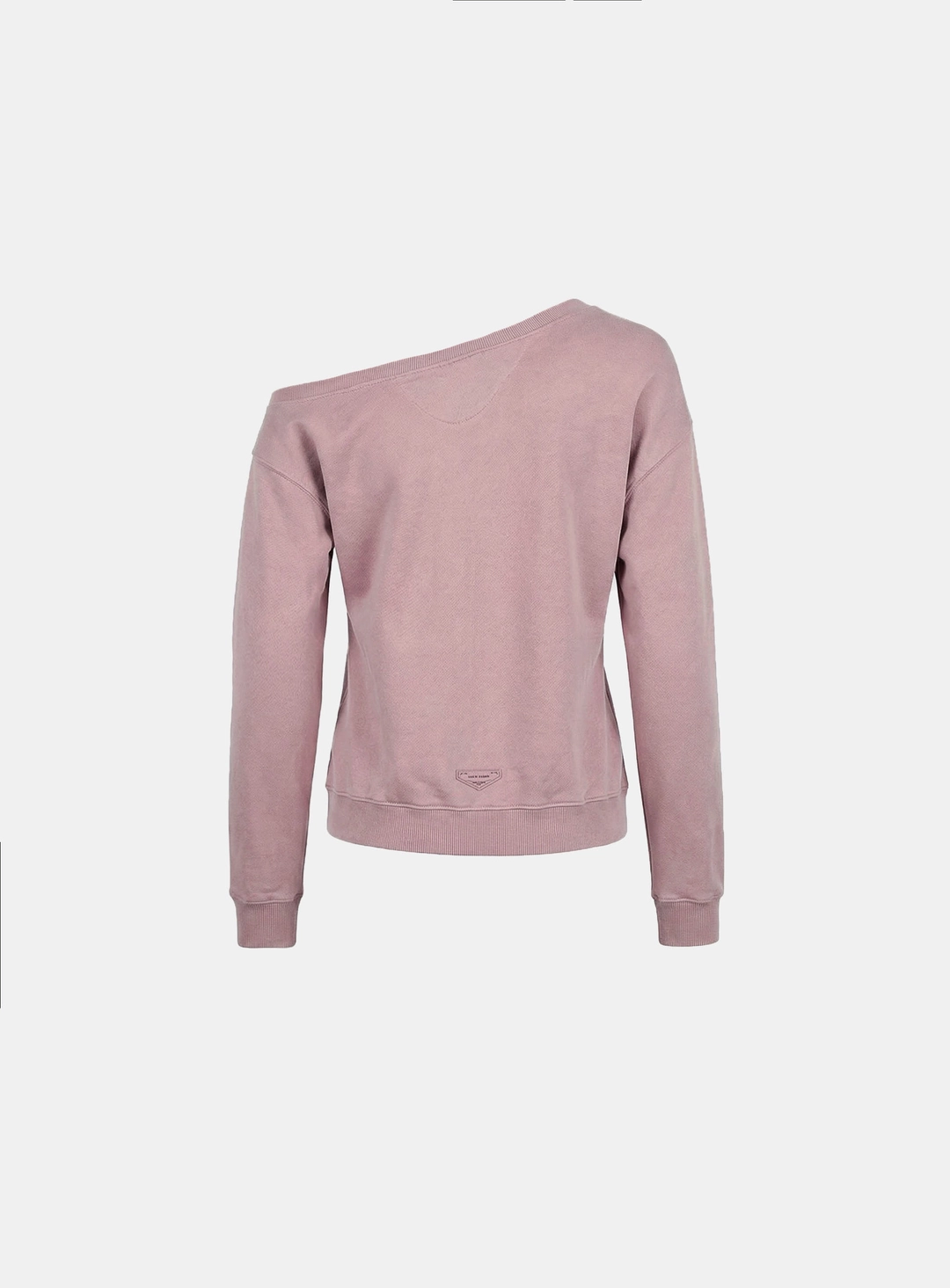 배드블러드 [w-sweatshirt26-006] BS Soft Terry Off-the-Shoulder Sweatshirt - Pink 상품 이미지 2