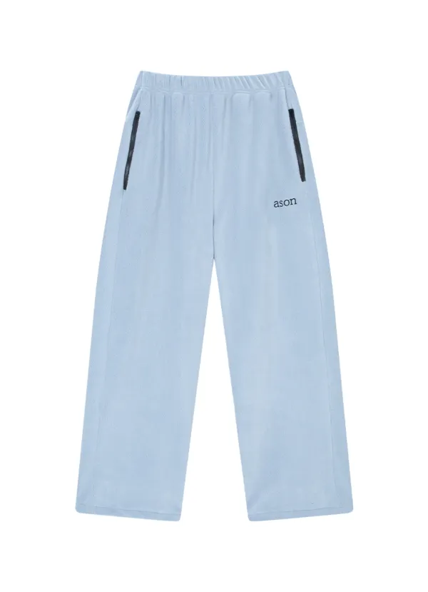 MIA FLEECE PANTS / LIGHT-BLUE