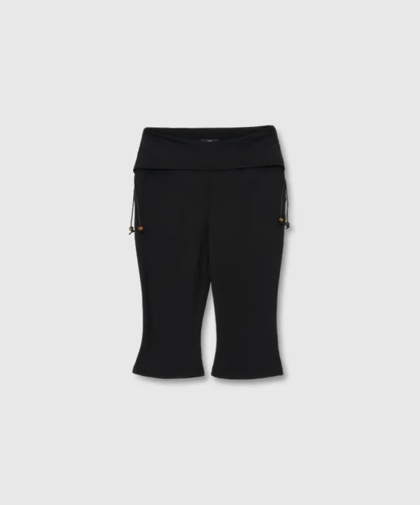 Gemstone jersey capri pants (Yellow black)