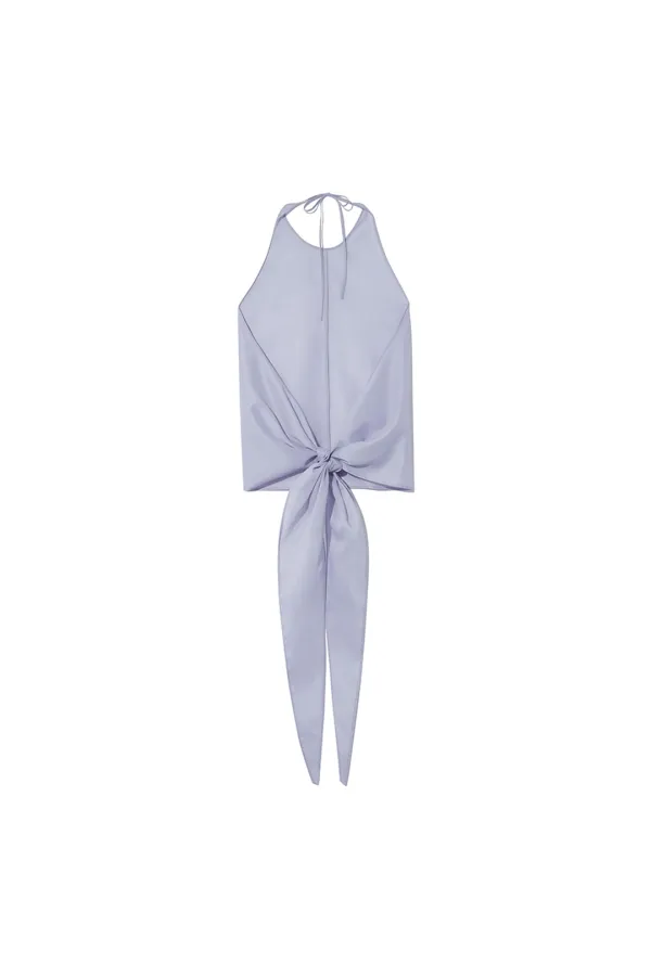 FLUID HALTERNECK TOP [LILAC]