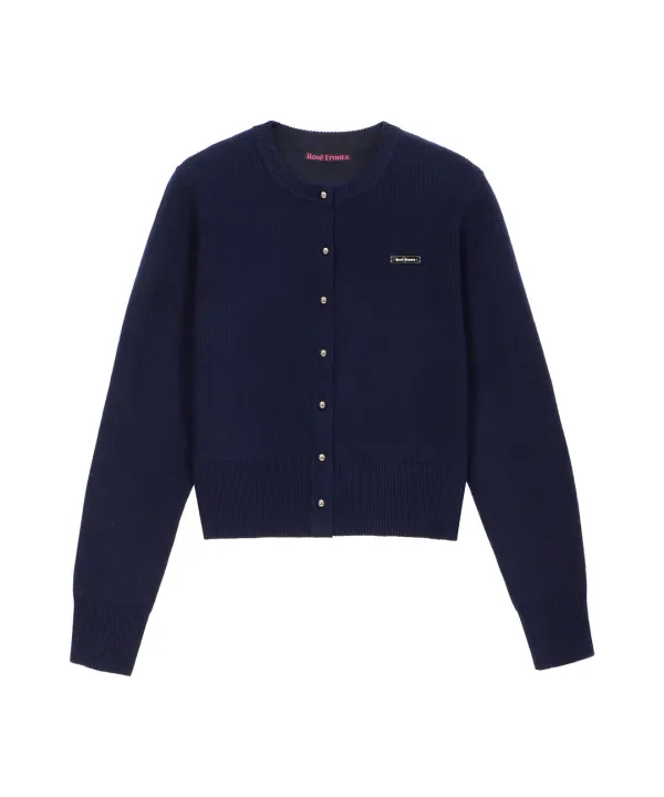 Nickel Round Cardigan [Navy]