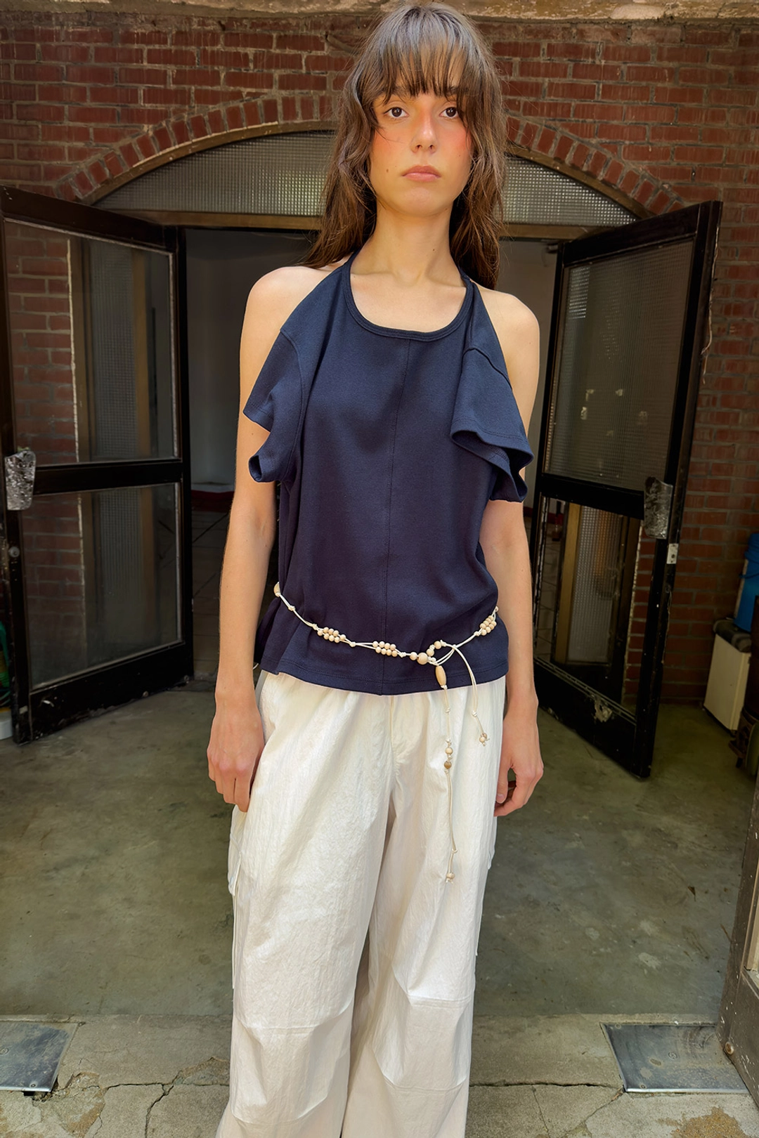 다이애그널 BACK CUT OUT TEE 상품 이미지 2
