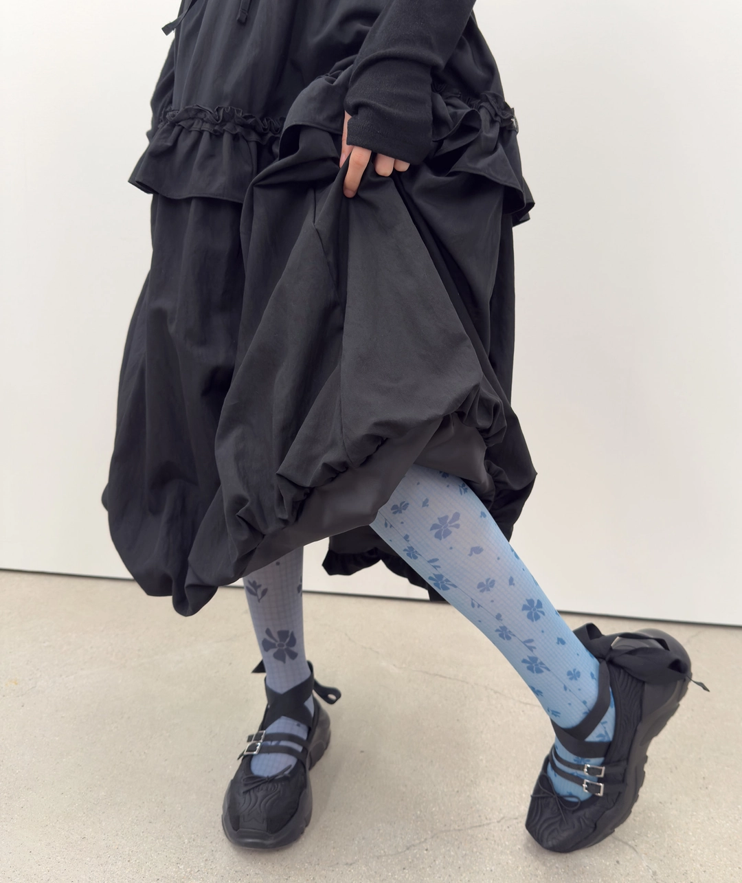 타입서비스 [8차] Mixed Bloom Tights [Blue] 상품 이미지 2