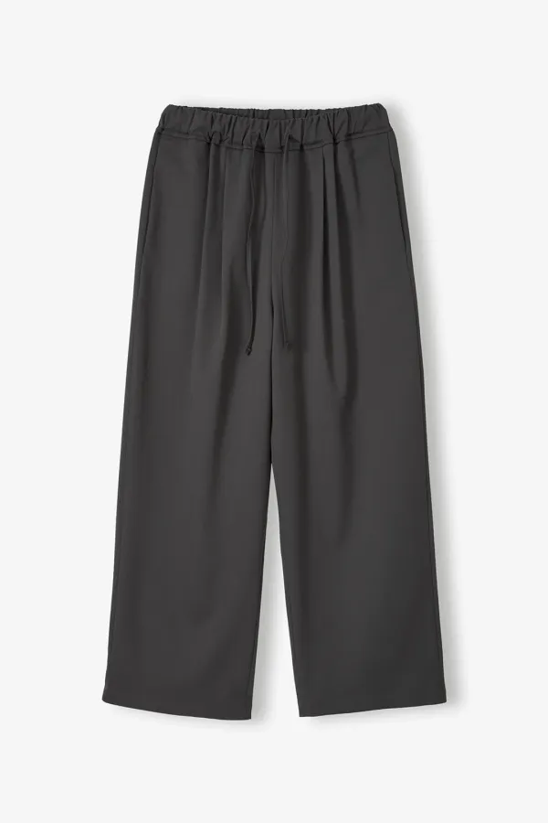 [2차] Bela Tuck String Pants_Charcoal