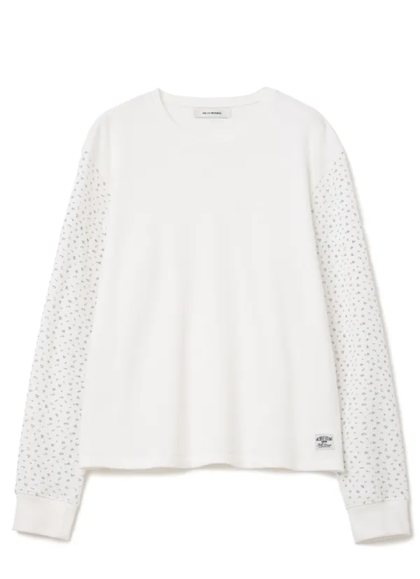 Floral Loose T-Shirt [Ivory]