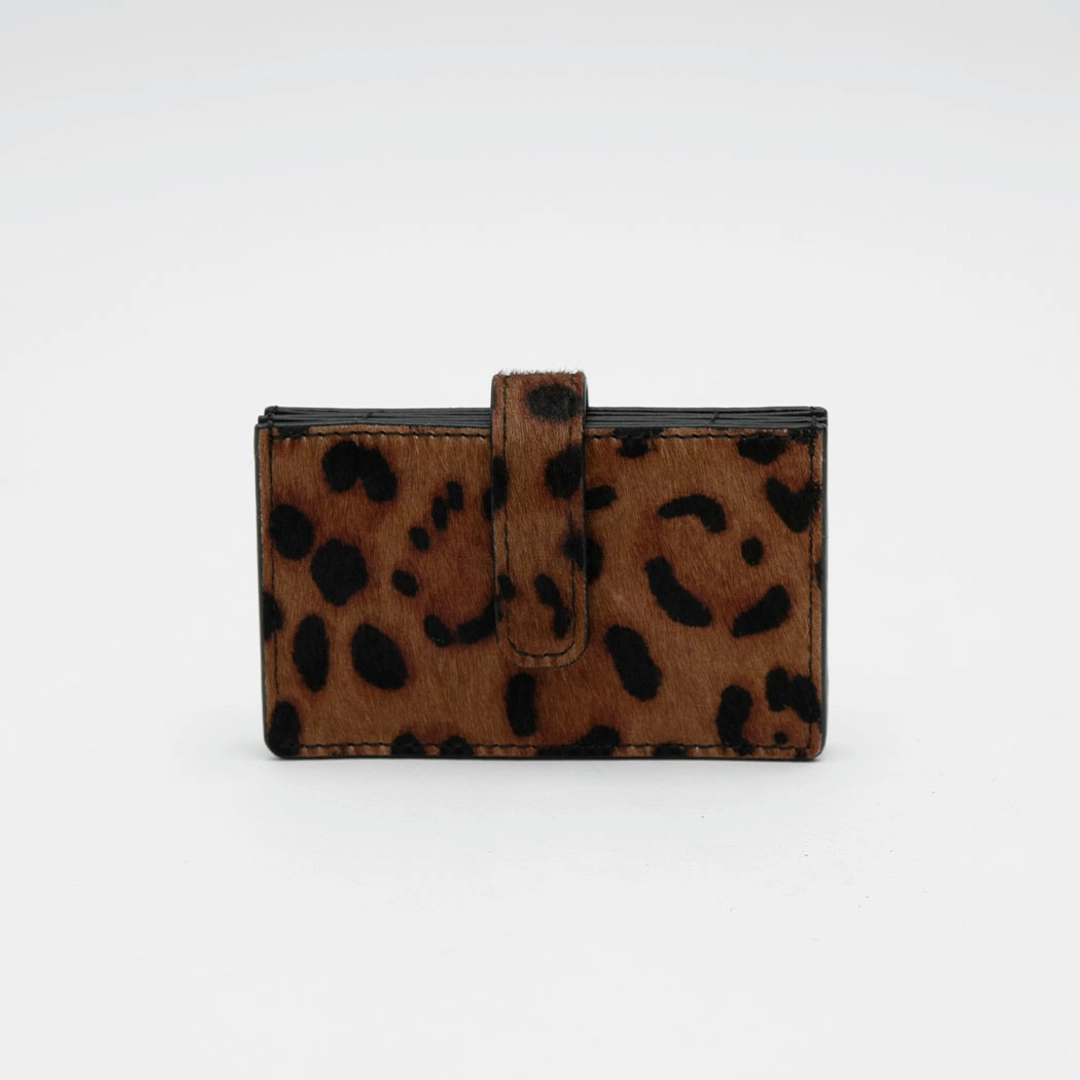 아뜰리에 나인 (Z-ETC-2731)CALF HAIR ACCORDION CARD WALLET 상품 이미지 2