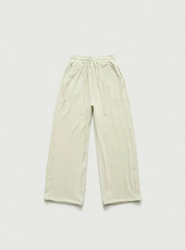 [Last Offer] Puffy Terry Drawstring Pants_Green