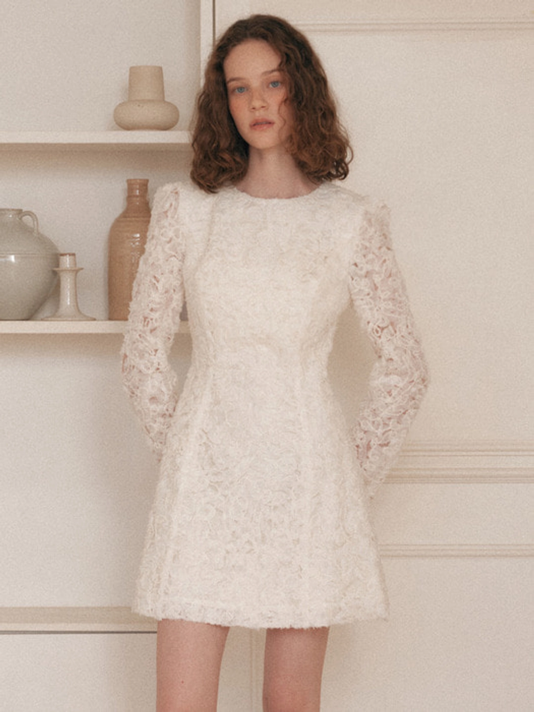 플로움 Soft Rosetta Mini Dress 상품 이미지 1