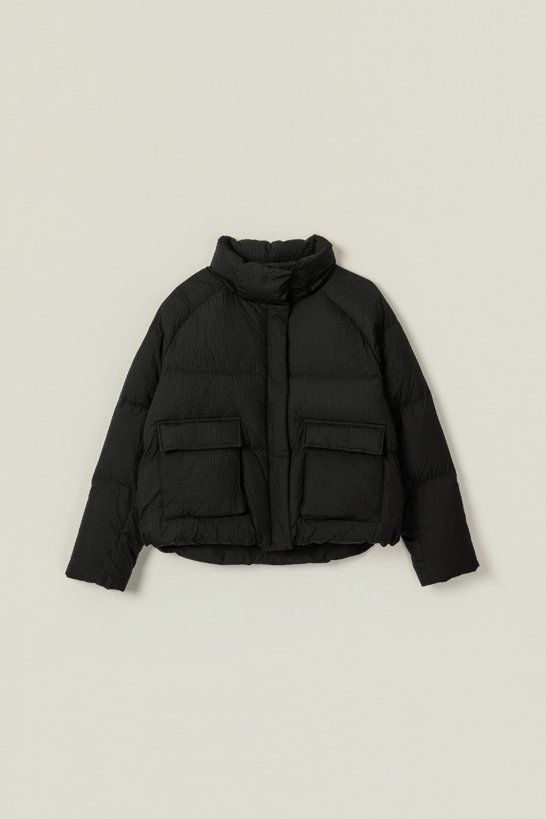 세이지먼트 TEENY GOOSE DOWN HIDDEN SHORT PADDING_BLACK 상품 이미지 3
