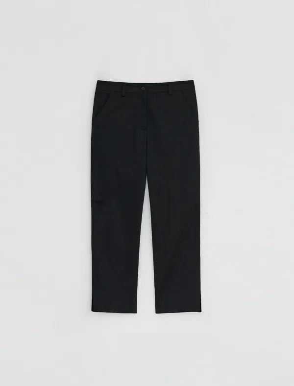 CLASSIC CAPRI PANTS [BLACK]