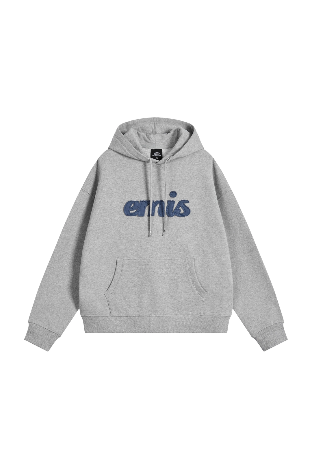 이미스 COLOR-BLOCK APPLIQUE HOODIE-GRAY 상품 이미지 1
