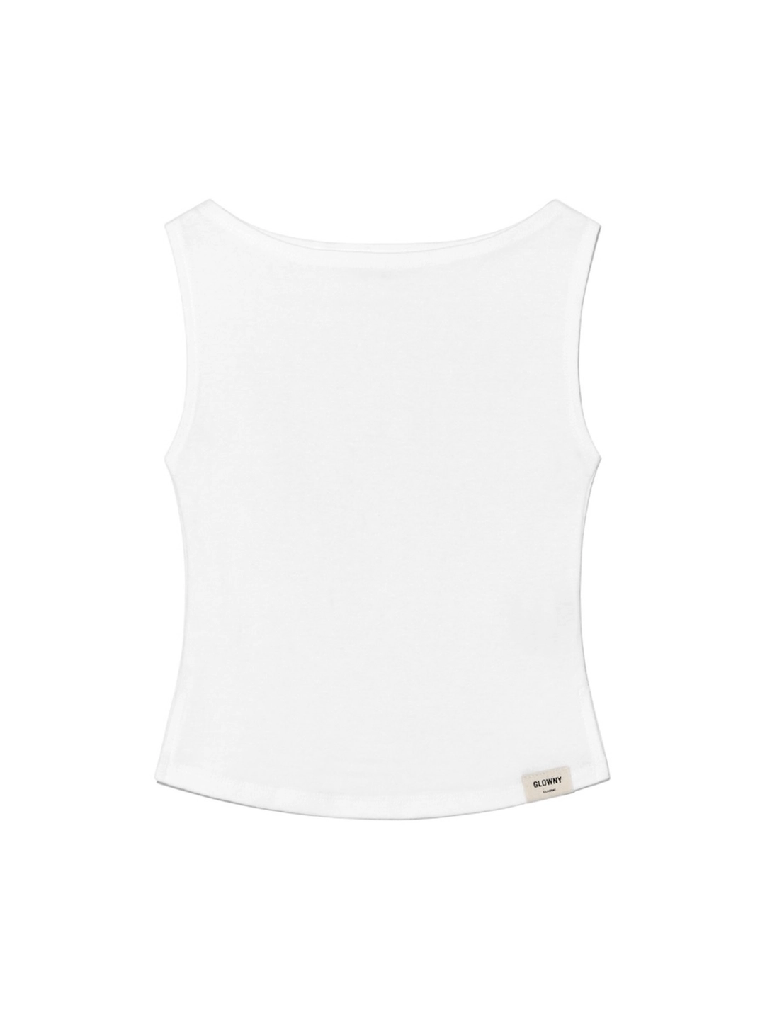 글로니 [4th] G SLIT SLEEVELESS TOP (WHITE) 상품 이미지 1
