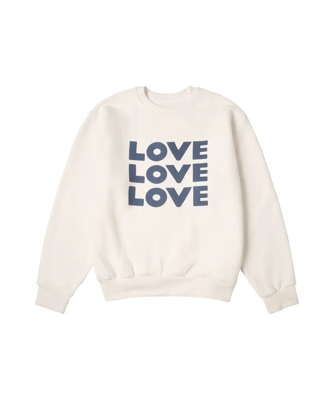 반원 아뜰리에 A3504 LOVE 스웨트 셔츠_Ivory 상품 이미지 3