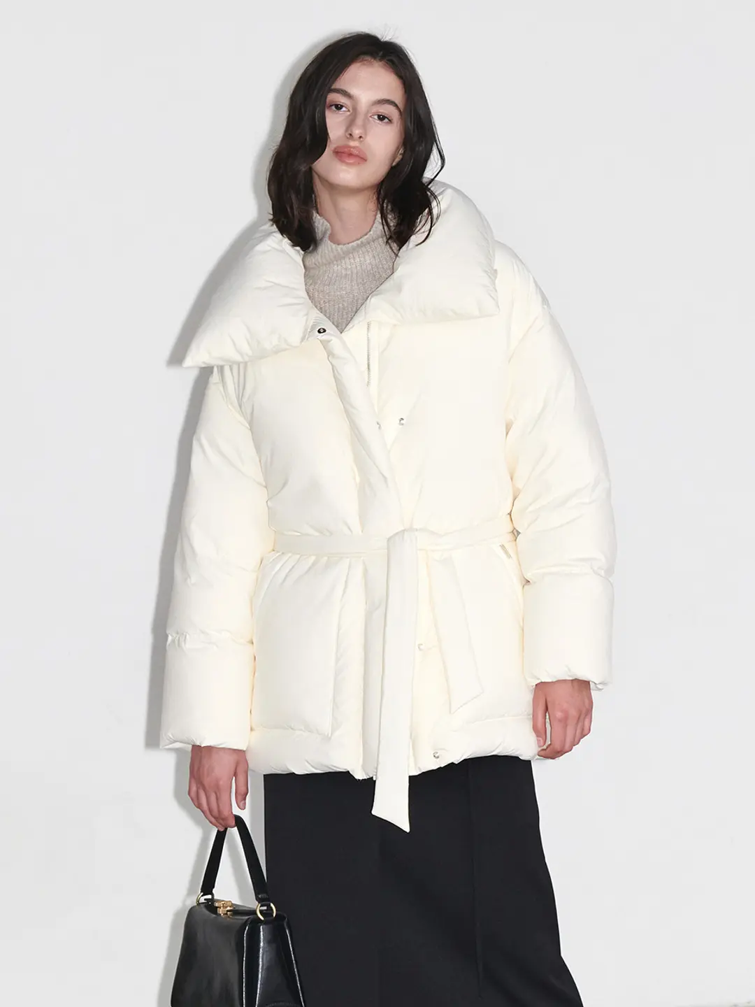 루에브르 Belted Down Jumper SD4XM492-C2 상품 이미지 2