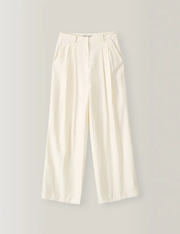 3rd / Riviera Long Pants (Ivory)
