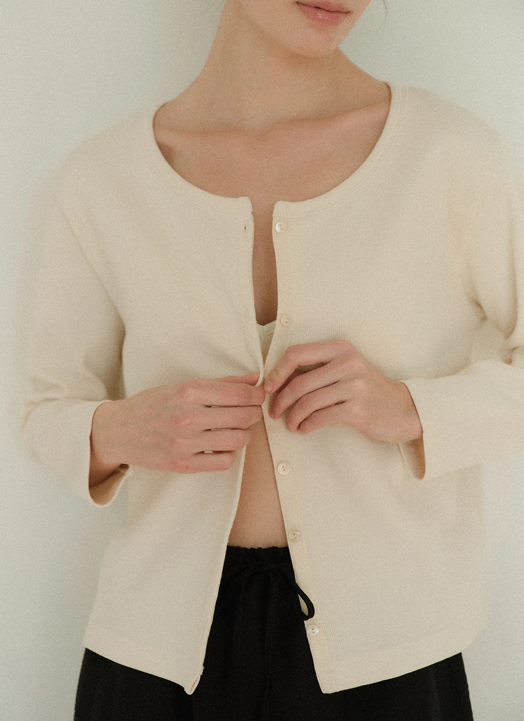 르닐 Odette Cardigan (Cream) 상품 이미지 3