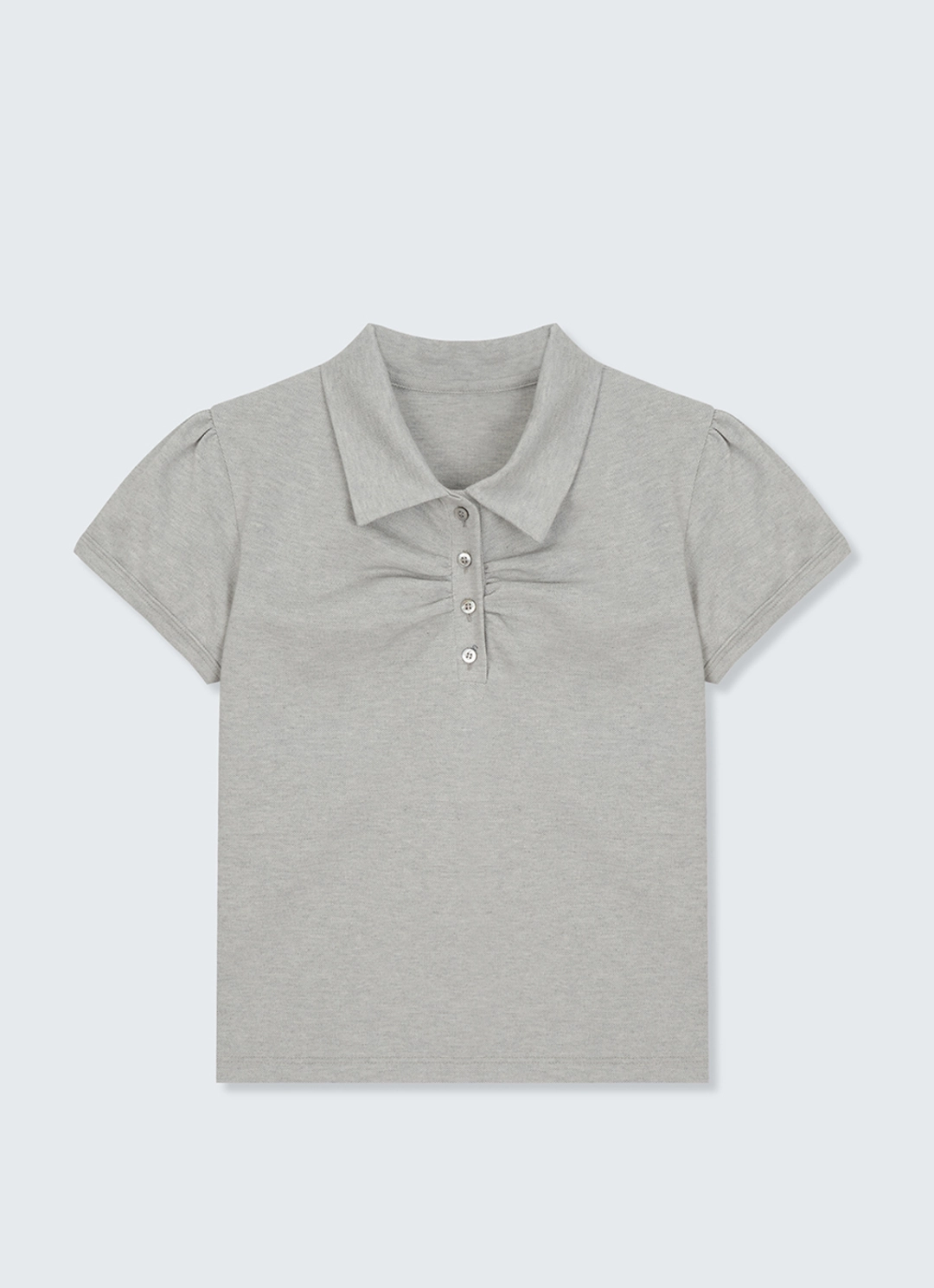 리볼드 Shirring PK T_(Melange) 상품 이미지 3