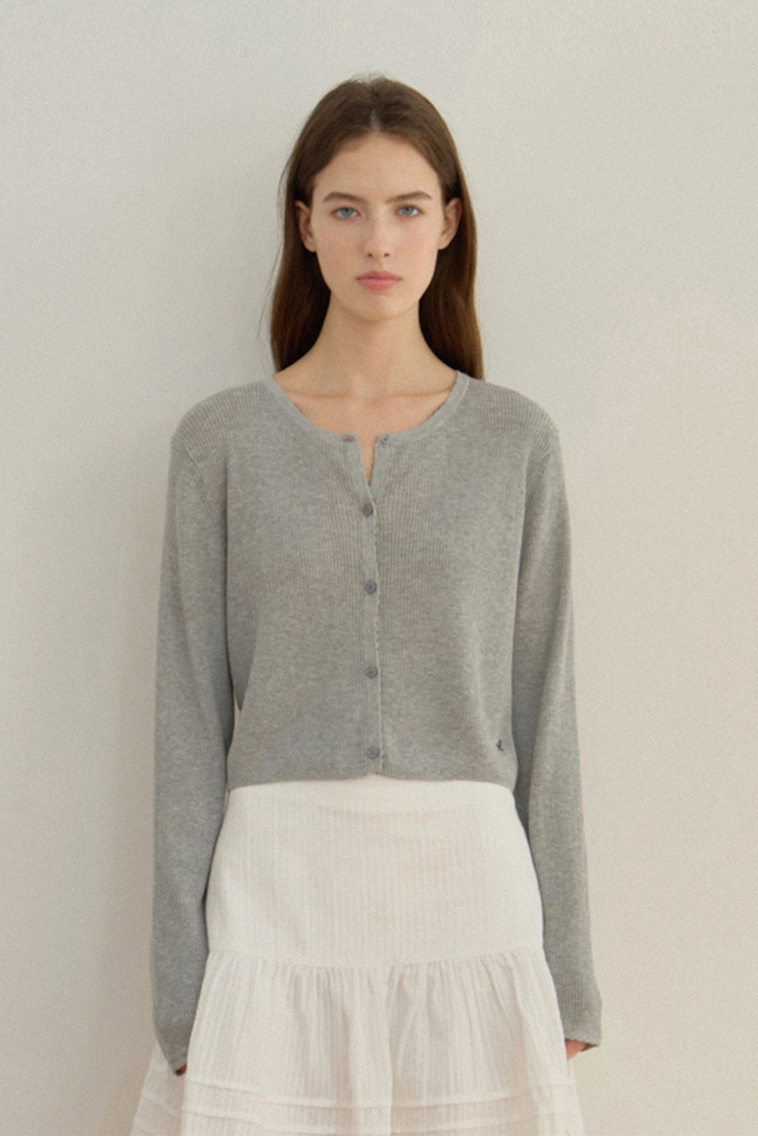 샤드라마 VISCOSE RIBBED CARDIGAN 상품 이미지 2